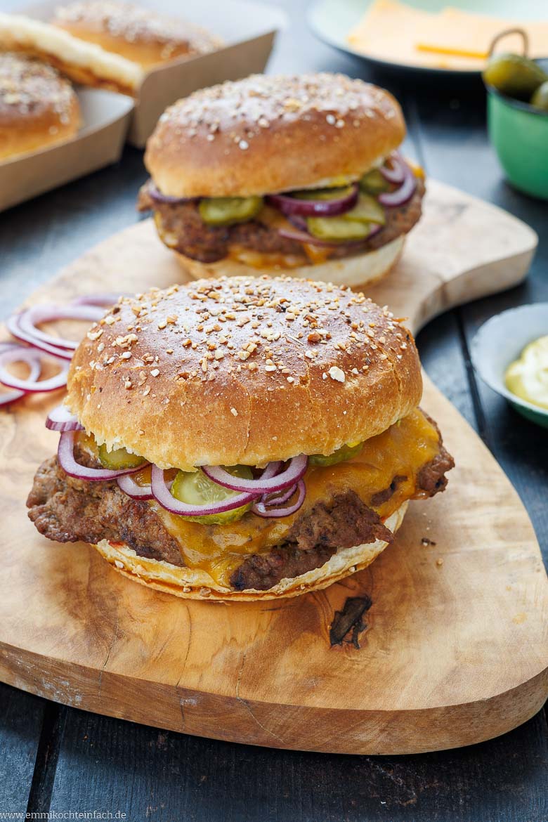 Smash Burger ganz einfach selber machen