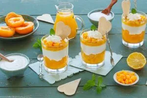 Rezept für Solero-Dessert