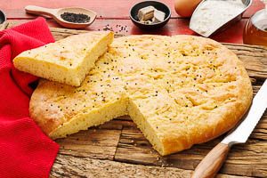 Fertig ist dein selbstgebackenes Fladenbrot