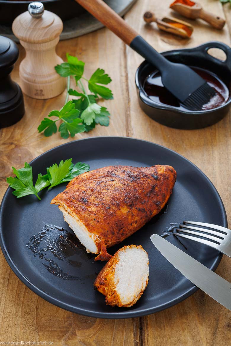 H&auml;hnchen-Marinade mit Joghurt, Zitrone oder Honig-Senf