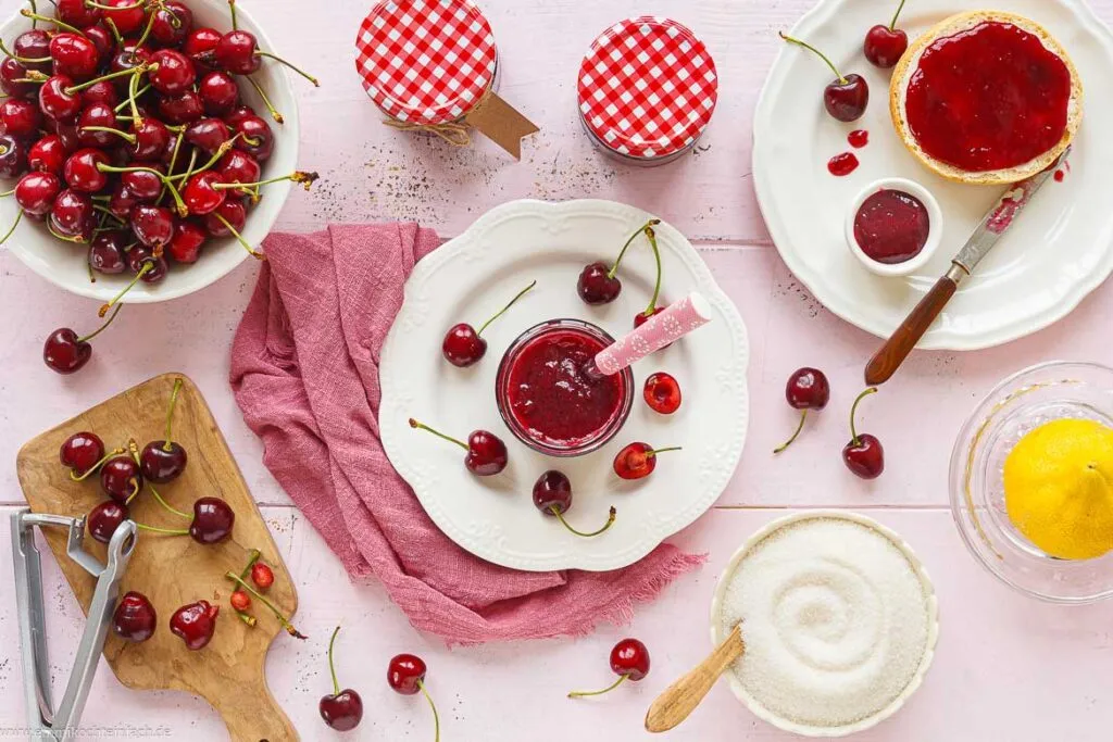 Rezept für Kirschmarmelade