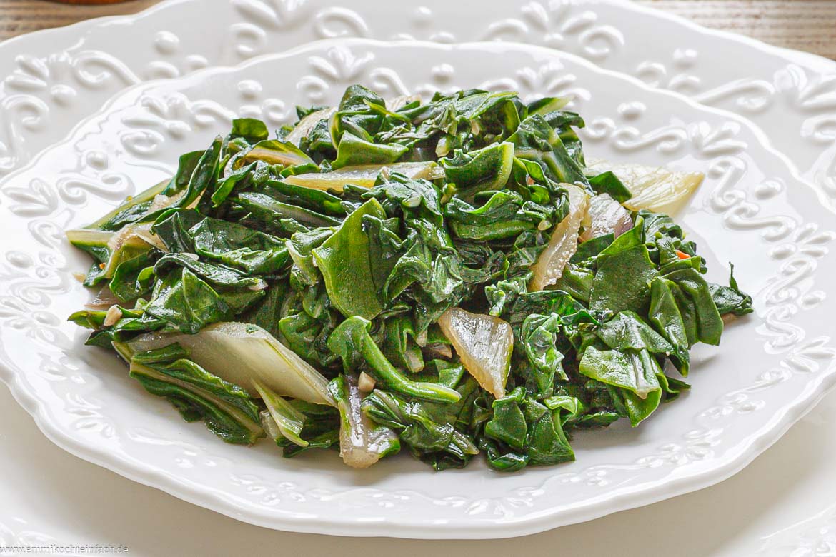 Mangold zubereiten – schnelles Rezept