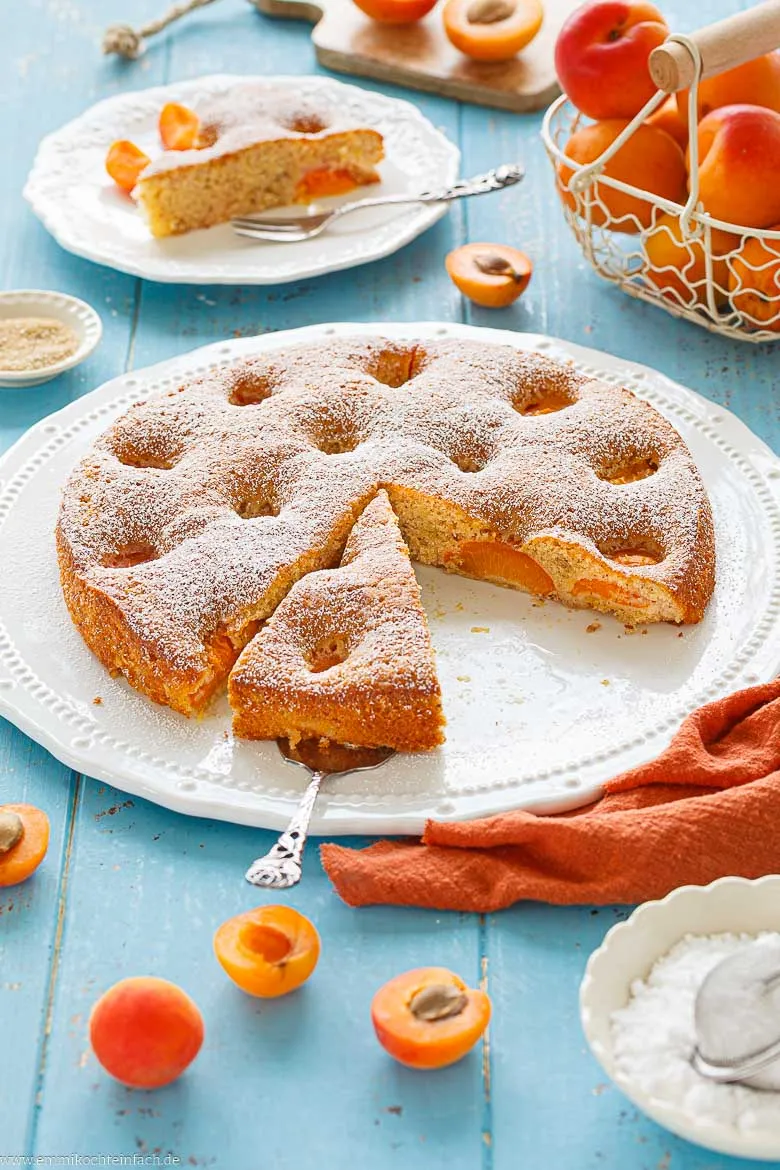 Backtipps f&uuml;r den Kuchen mit frischen Aprikosen