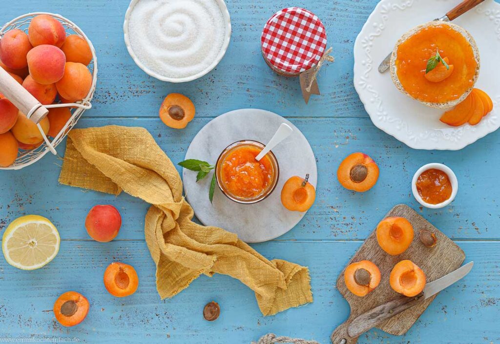 Rezept für Aprikosenmarmelade