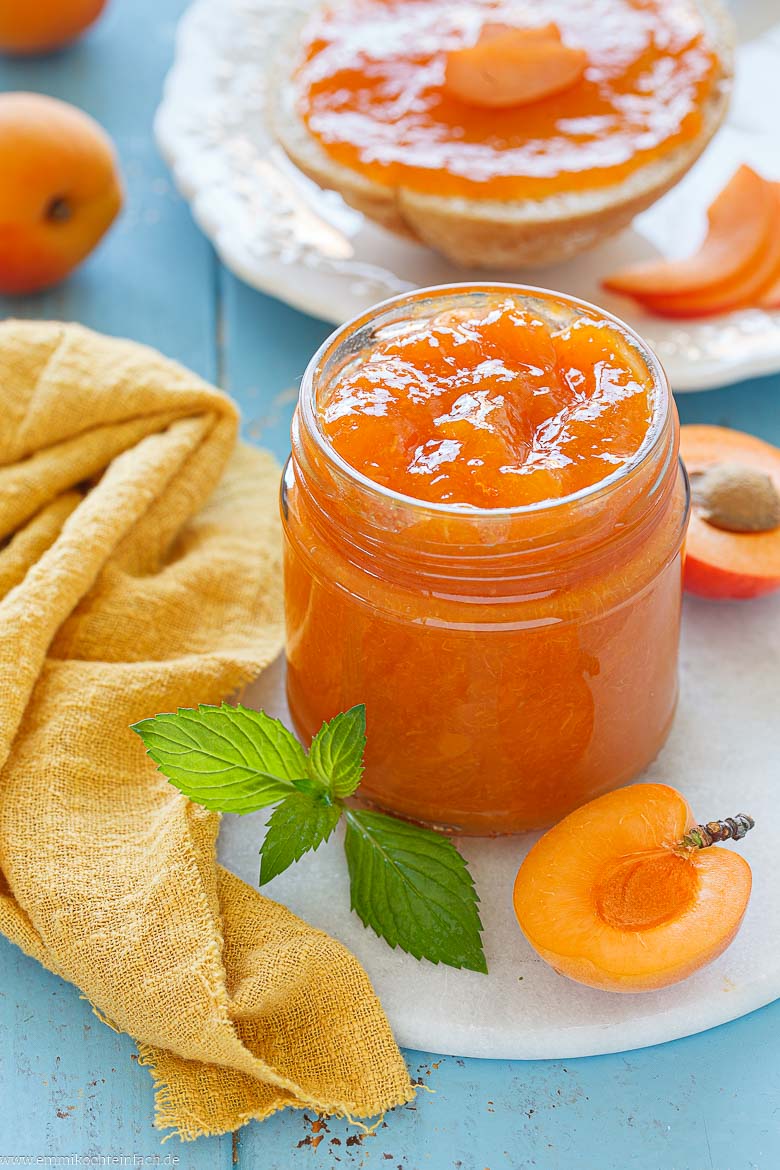Aprikosenmarmelade selber machen