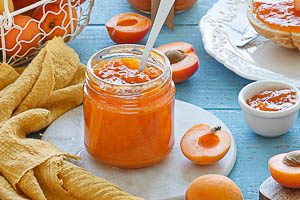 Fertig ist die Aprikosenmarmelade!