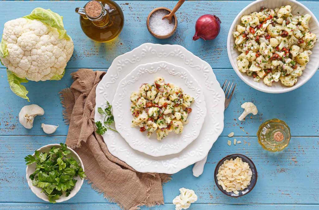 Rezept für Blumenkohlsalat