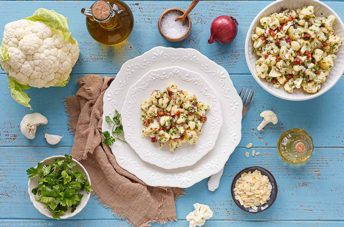 Rezept für Blumenkohlsalat