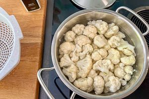 Blumenkohlr&ouml;schen kochen