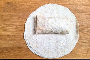 Wrap zusammenrollen