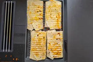 Shawarma kurz f&uuml;r Grillstreifen anbraten