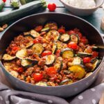 Rezept f&uuml;r Zucchini-Pfanne