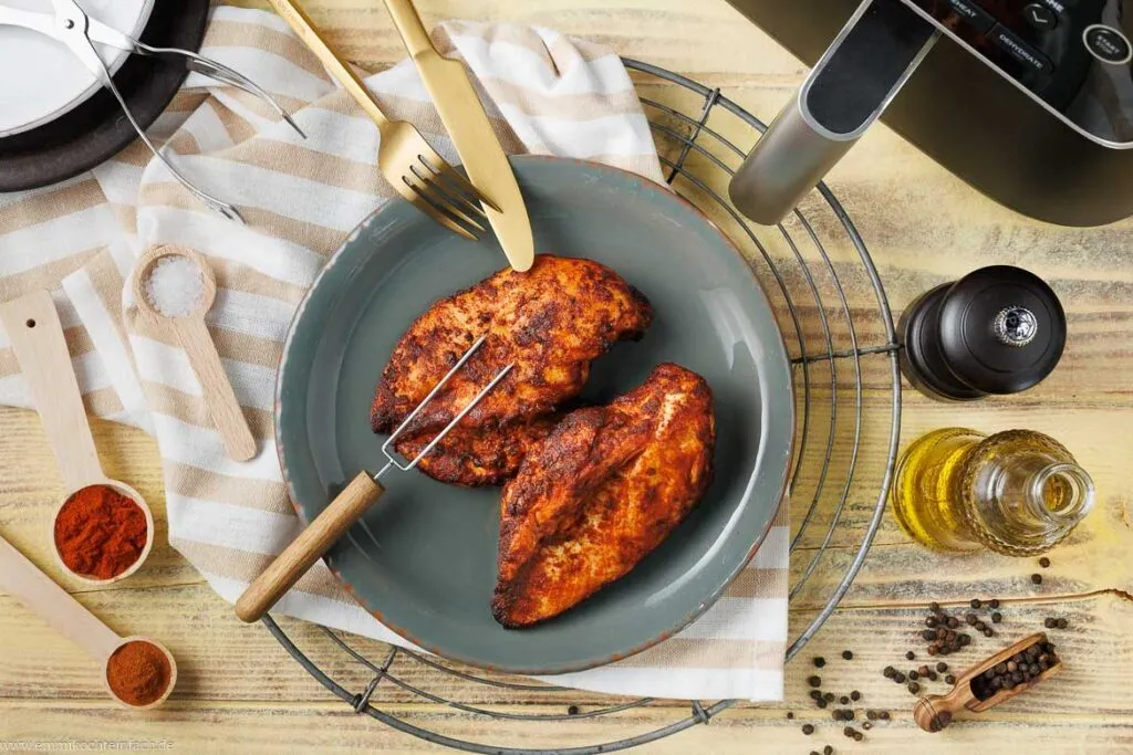 Rezept für Hähnchenbrust im Airfryer
