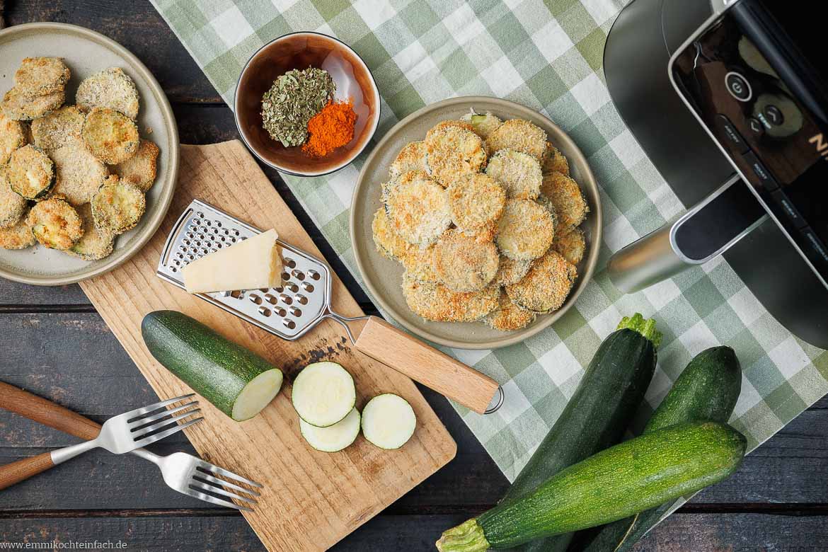 Rezept für Zucchini im Airfryer