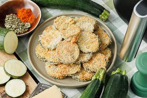 Fertig sind deine Zucchini aus dem Airfryer