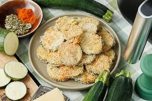 Fertig sind deine Zucchini aus dem Airfryer