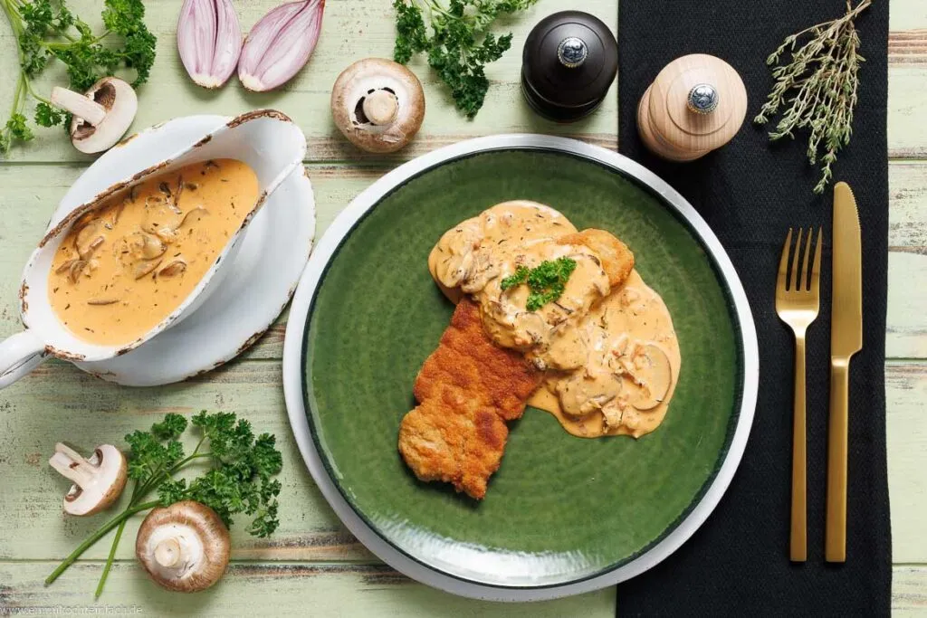 Rezept für Jägerschnitzel