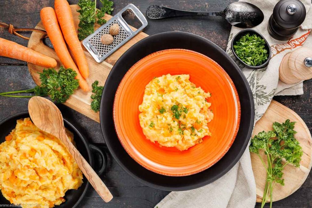 Rezept für Kartoffel-Möhren-Stampf