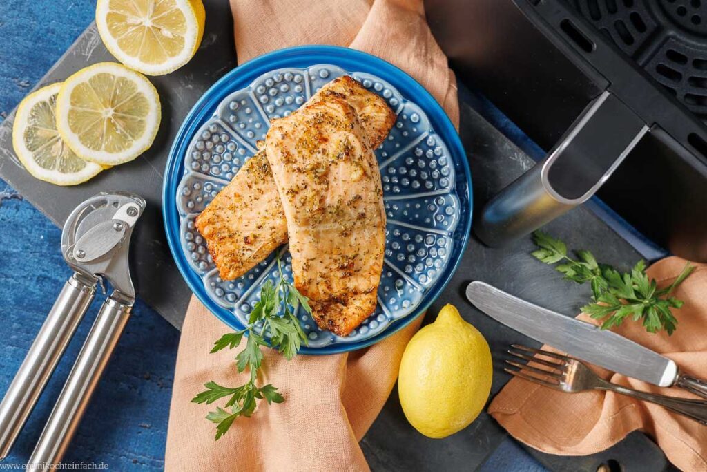 Lachs im Airfryer garen