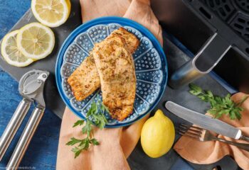 Lachs im Airfryer garen