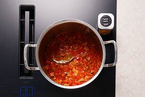 KOnsistenz &uuml;berpr&uuml;fen und mit Paprika rosenscharf abschmecken