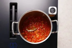KOnsistenz &uuml;berpr&uuml;fen und mit Paprika rosenscharf abschmecken