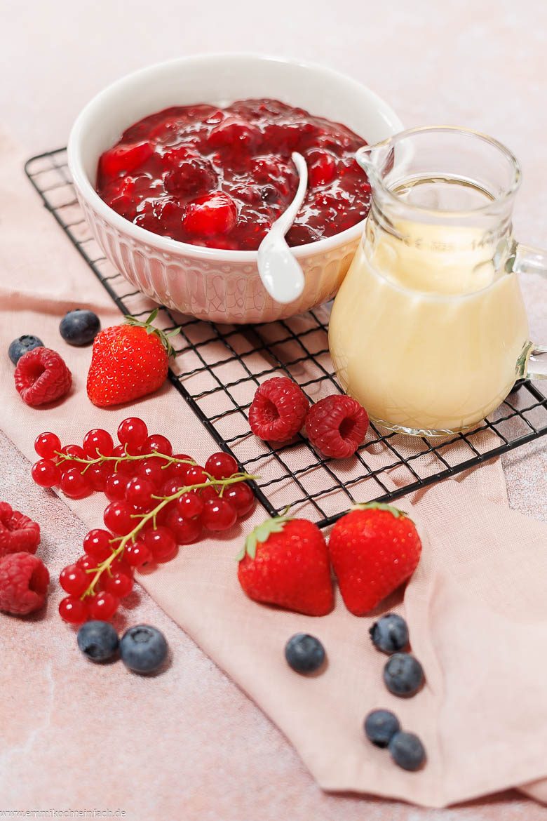 Dessert mit TK-Beeren