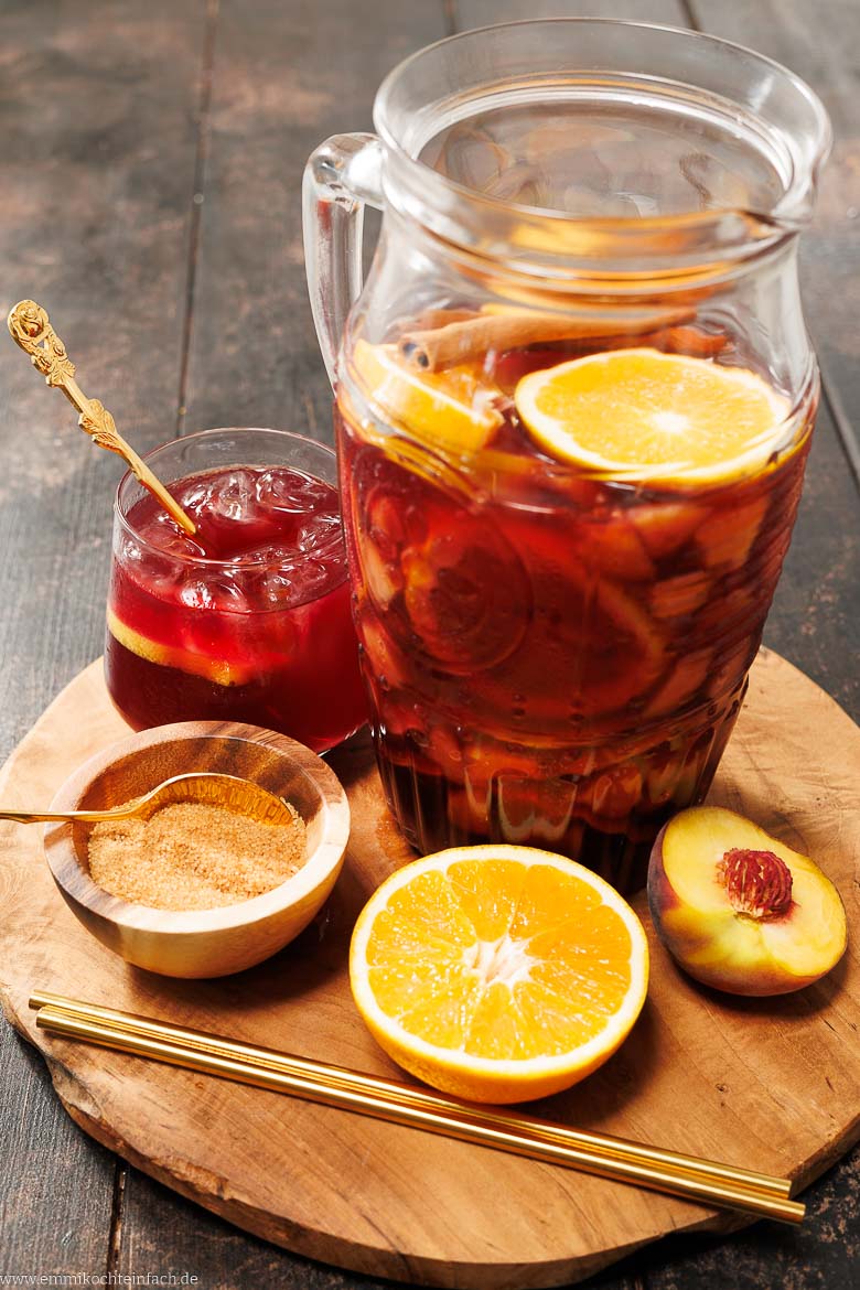 Spanisches Sommergetränk mit Rotwein: Meine Tipps