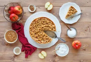 Rezept für veganen Apfelkuchen