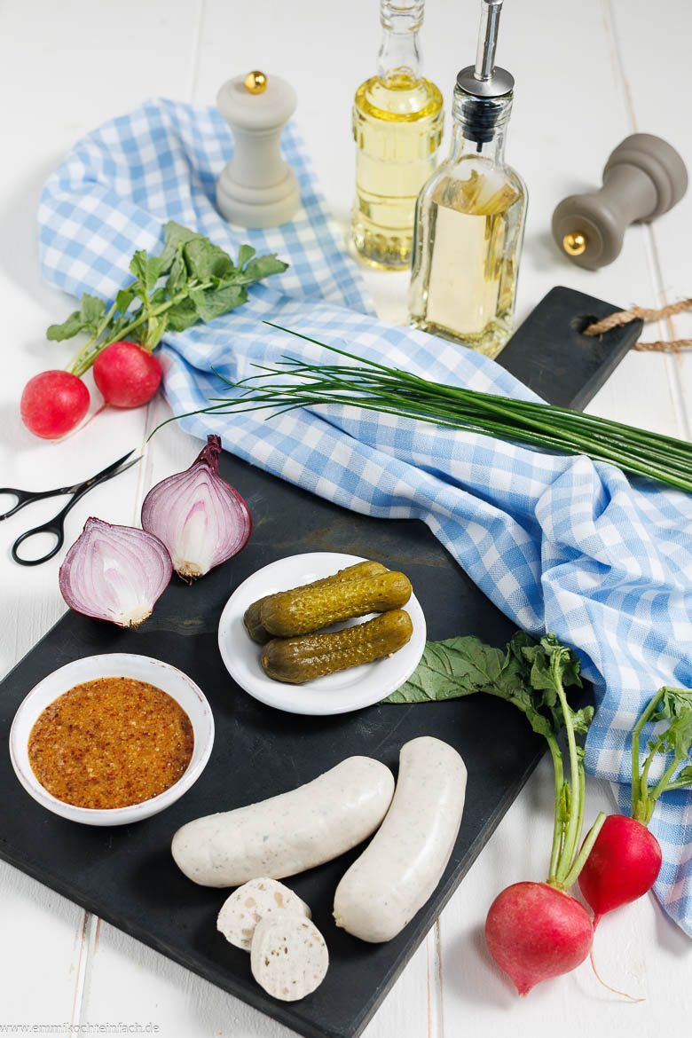 Weißwurstsalat Zutaten