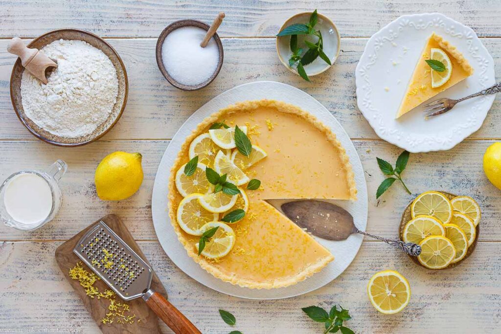 Rezept für Zitronentarte