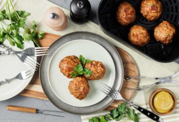 Rezept für Frikadellen im Airfryer
