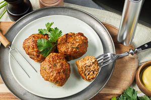Fertig sind deine Frikadellen aus dem Airfryer