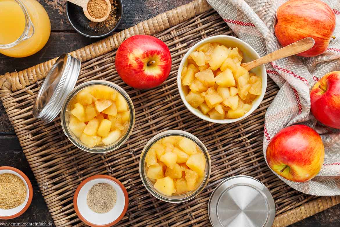 Rezept für Apfelkompott