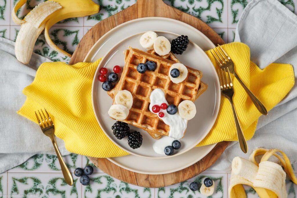 Bananenwaffeln Rezept