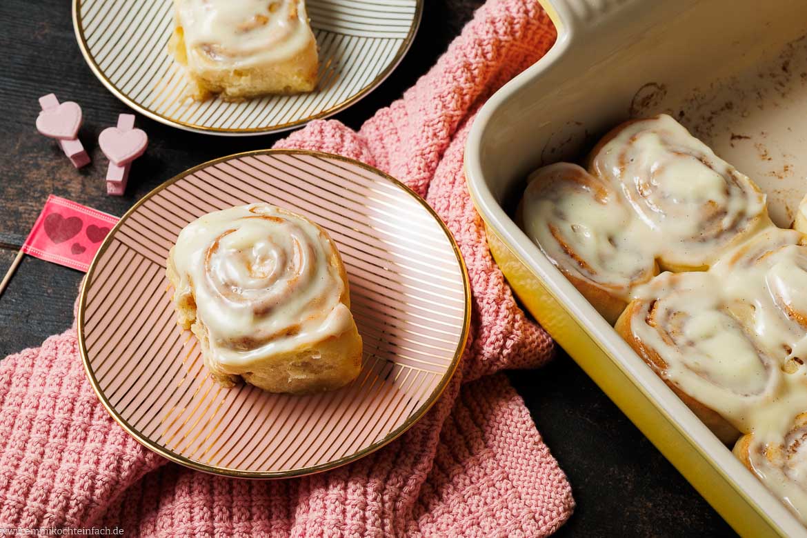 Cinnamon Rolls – fluffige Zimtschnecken