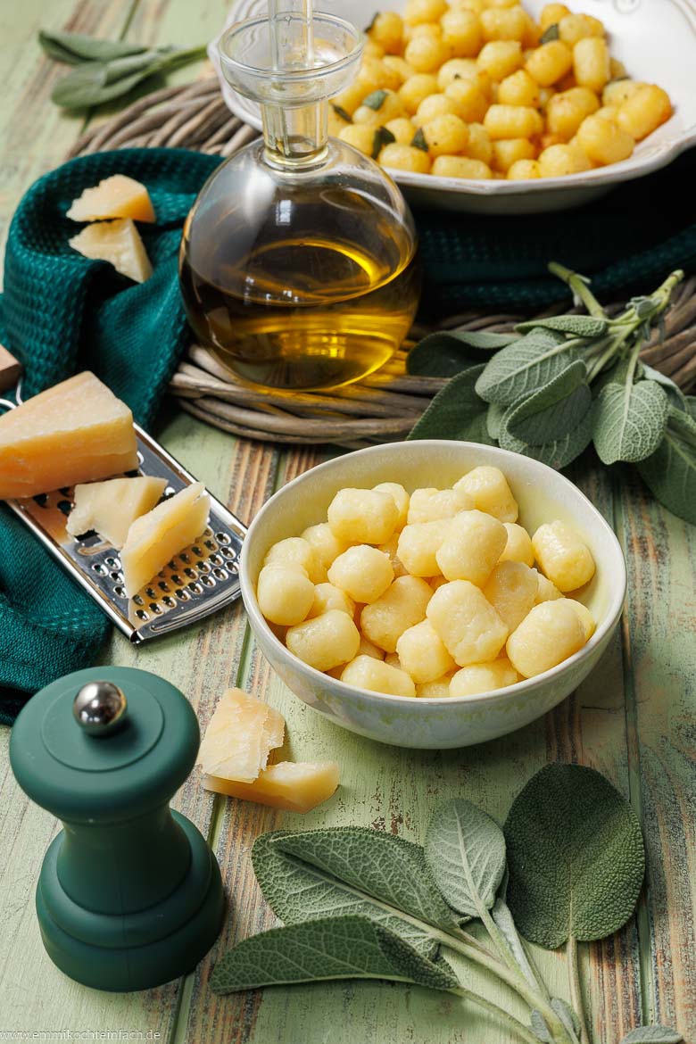 Zutaten f&uuml;r Gnocchi aus dem Airfryer