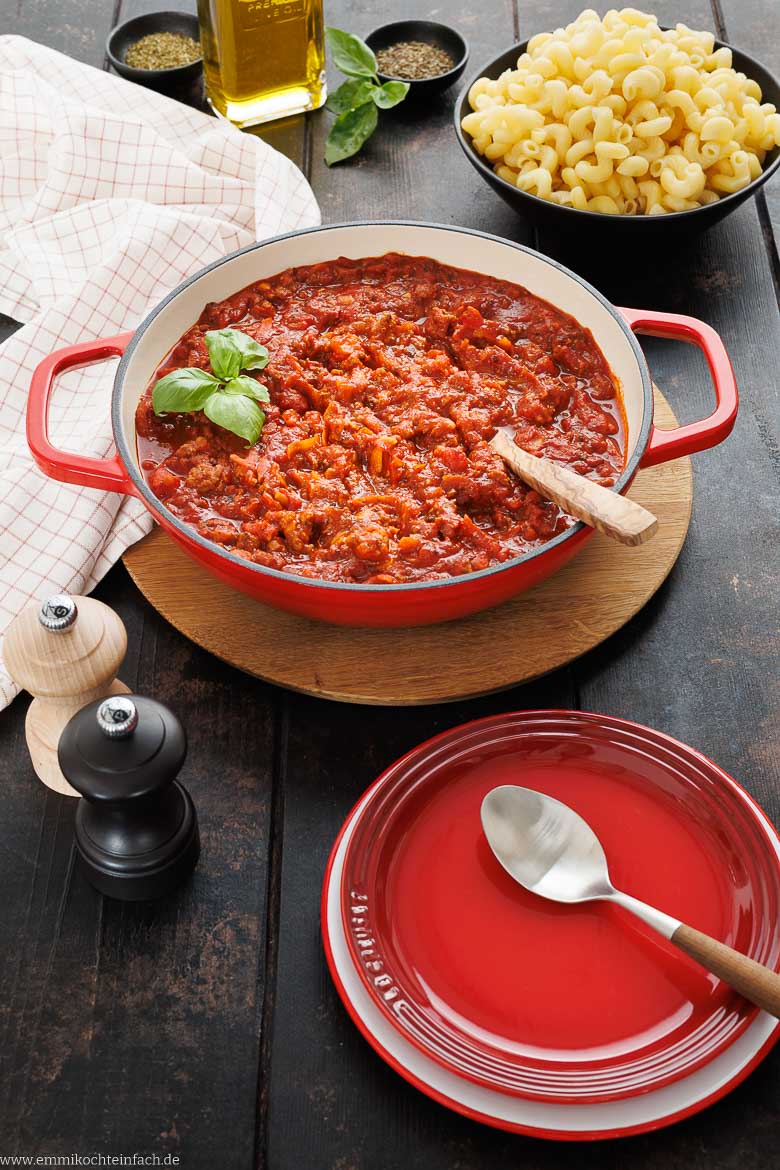 Einfaches Rezept f&uuml;r Hackso&szlig;e
