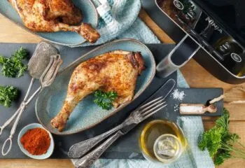 Hähnchenschenkel im Airfryer Rezept