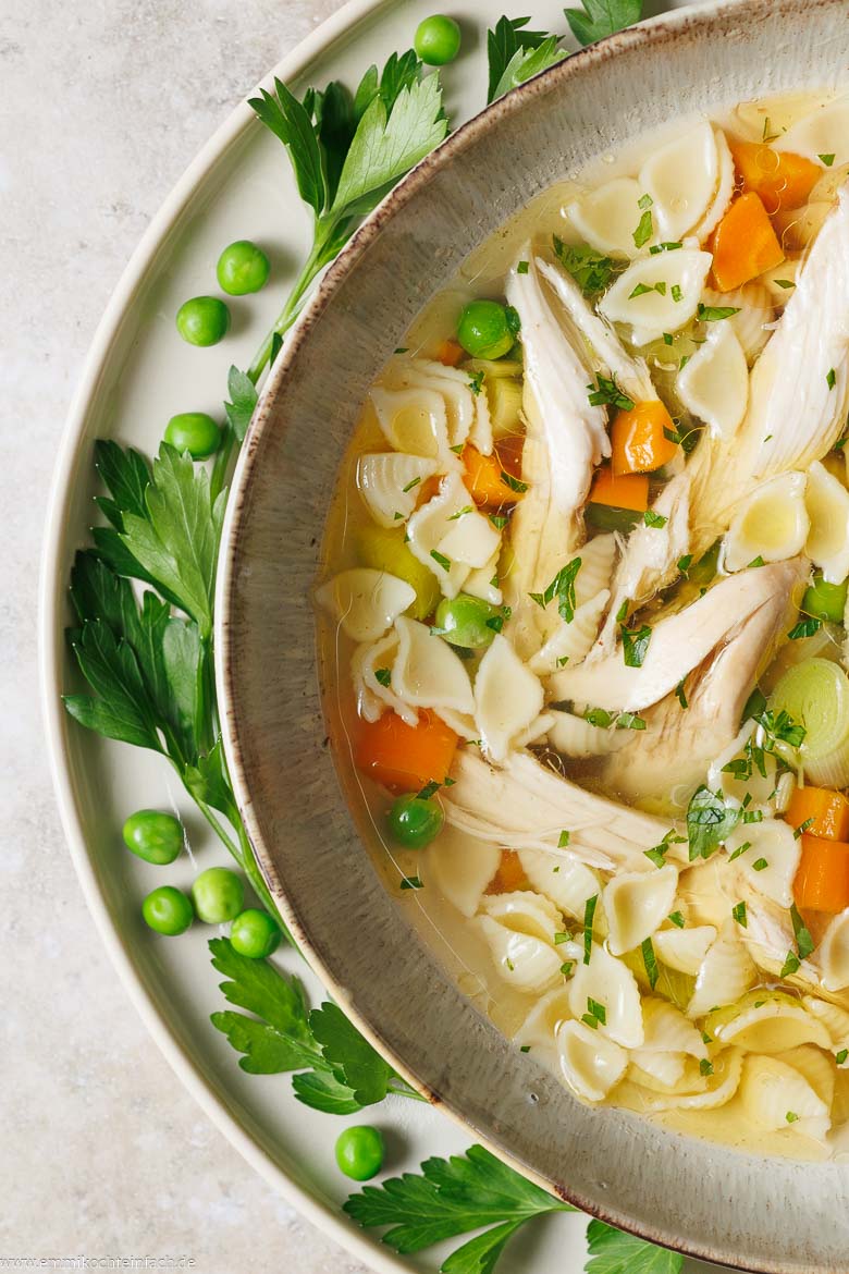 H&uuml;hnersuppe Erk&auml;ltung