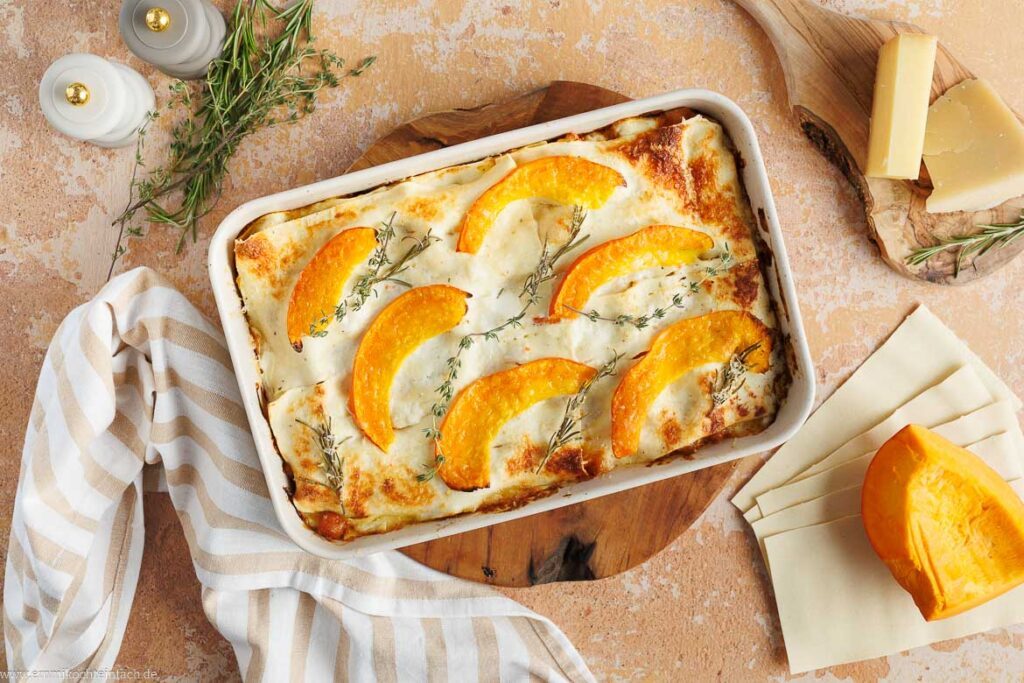 Kürbislasagne-Rezept