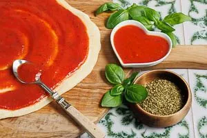 Selbstgemachte Pizzasoße