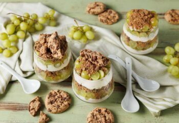 Rezept für Trauben-Cookie-Dessert