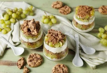 Rezept für Trauben-Cookie-Dessert
