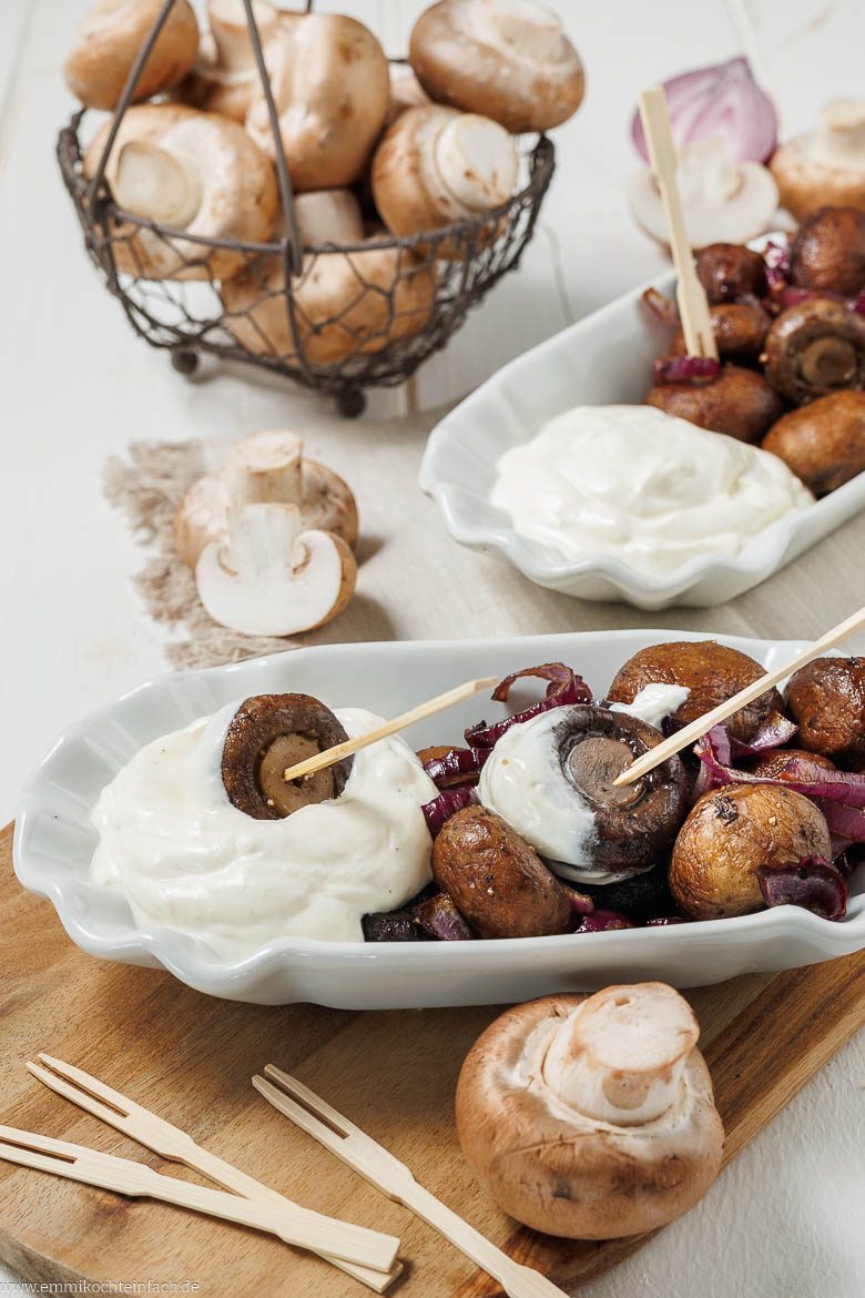 Champignons aus dem Airfryer