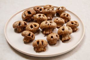 Die Pilzk&ouml;pfe sind servierfertig