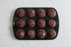 Muffins backen und St&auml;bchenprobe machen