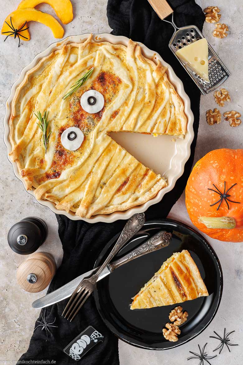 Mumien-Quiche mit K&uuml;rbis