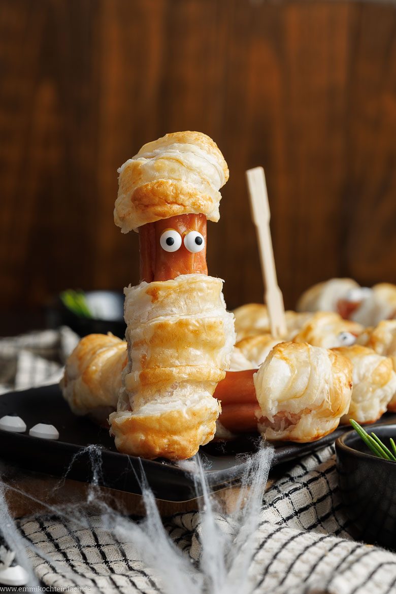 Halloween-Mumien-W&uuml;rstchen