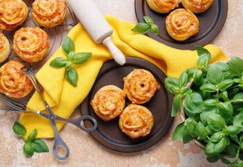 Rezept für Pizzaschnecken